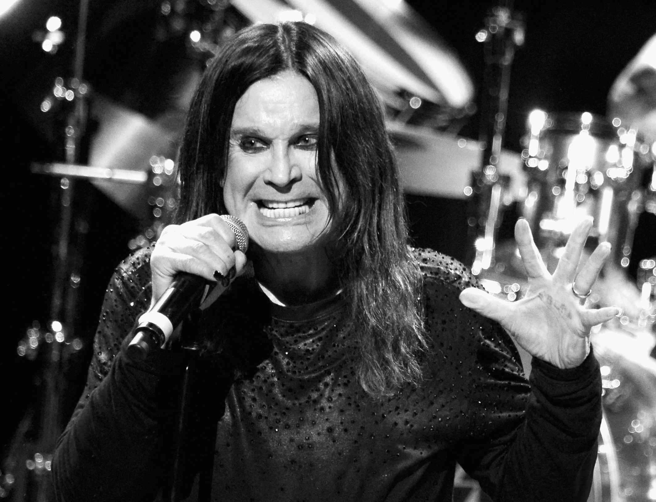LOS ANGELES, CA - MAY 12: Singer Ozzy Osbbourne performs at the 2014 10th Annual MusiCares MAP Fund...