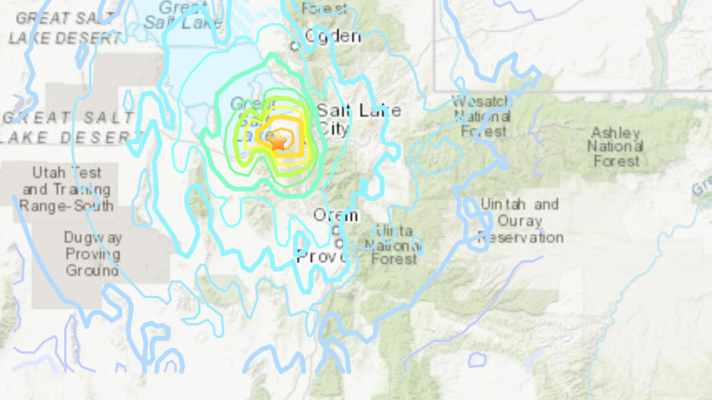 earthquake Utah