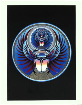 beetle scarab artwork by artist Stanley Mouse