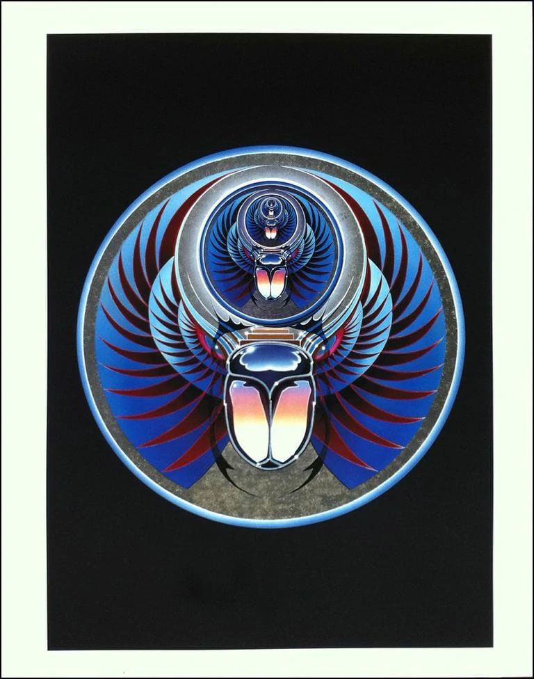 beetle scarab artwork by artist Stanley Mouse...